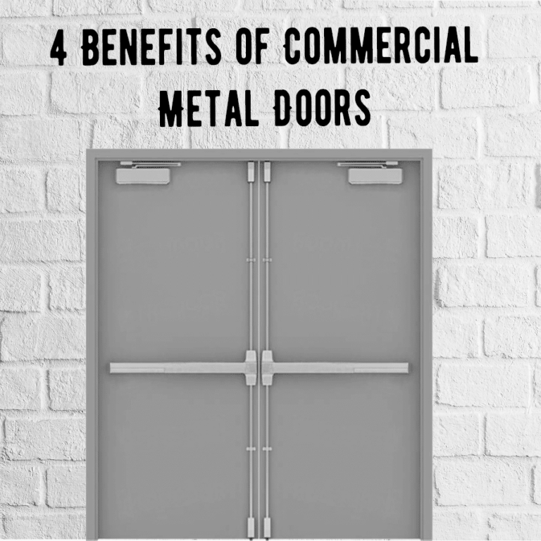 4 Benefits Of Commercial Metal Doors Trio India